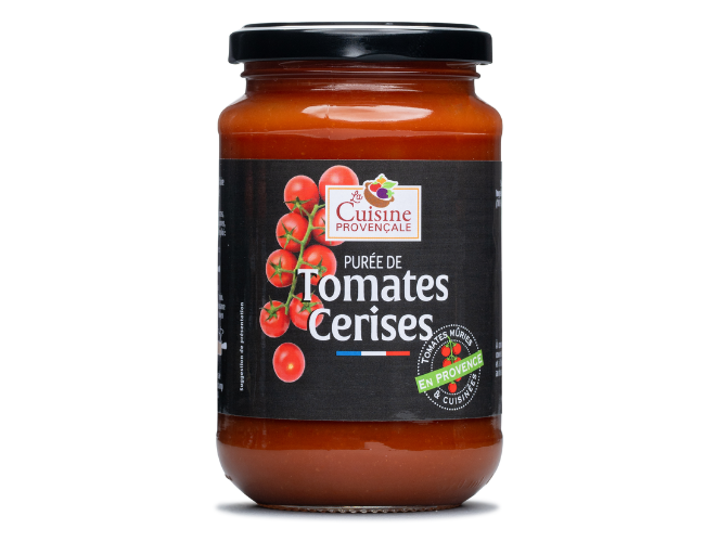 Purée de tomates cerises